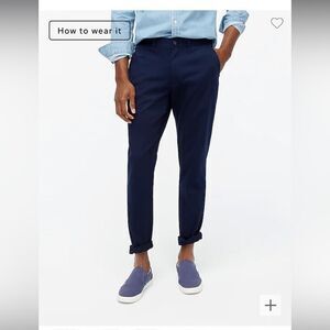 J. Crew Factory Athletic slim-fit khaki pant Item AZ844